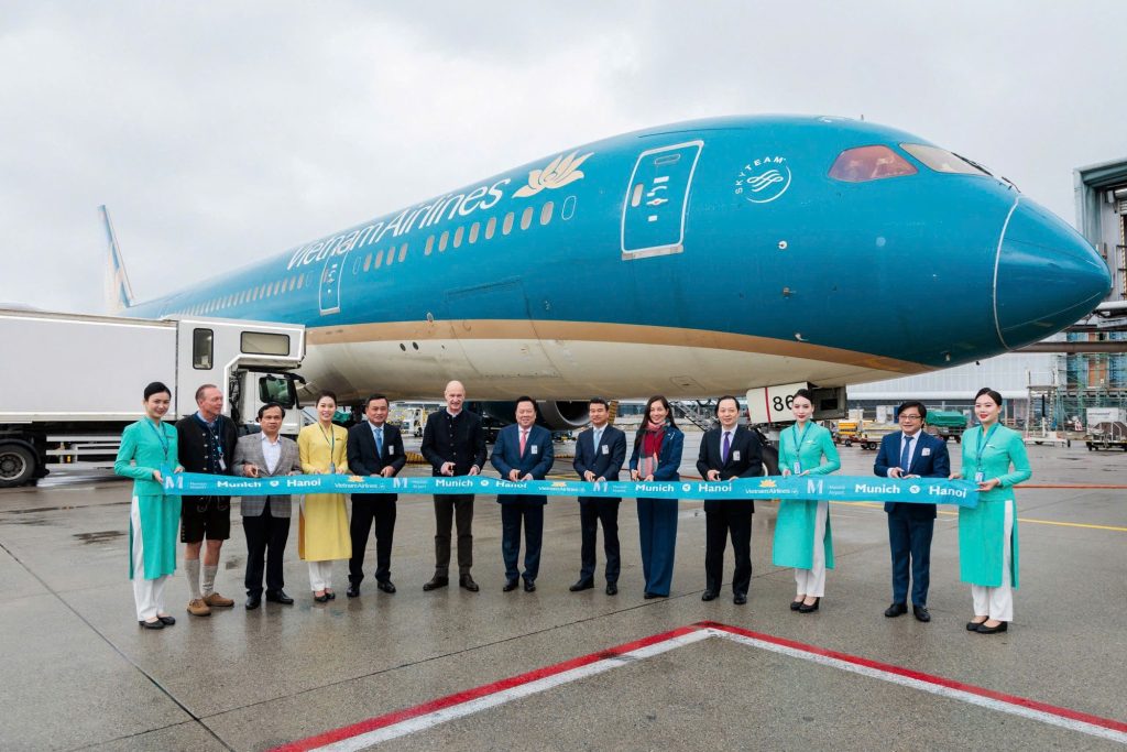 Vietnam Airlines mở đường bay thẳng tới Munich