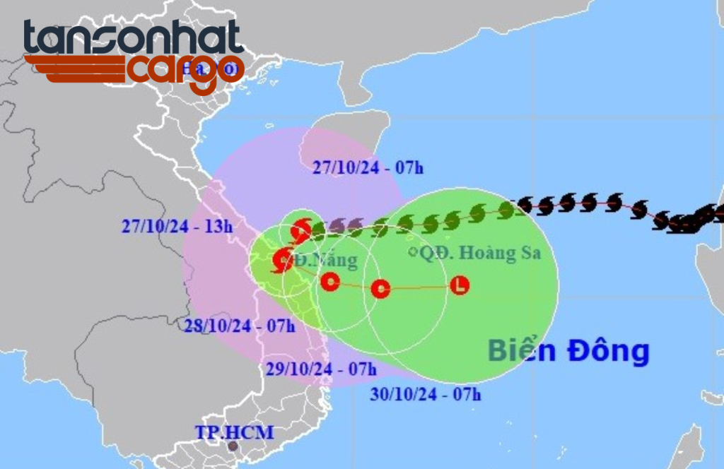 Bão Trami diễn biến phức tạp, hàng không ra công điện khẩn