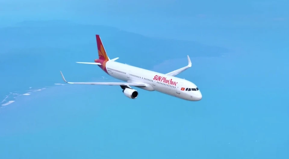 Lộ diện máy bay đầu tiên của Sun PhuQuoc Airways