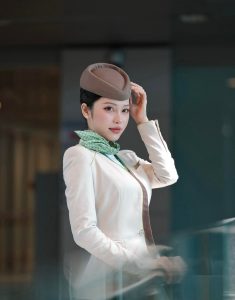Nữ tiếp viên Đà Nẵng đốn tim với vẻ ngoài xinh đẹp, ngọt ngào