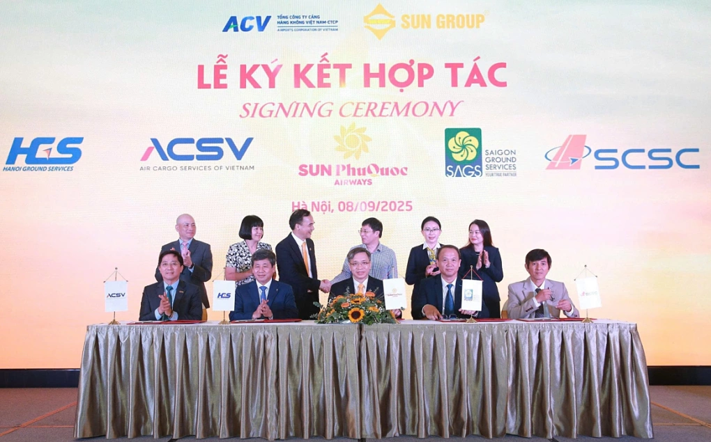 4 công ty thành viên ACV hợp tác Sun PhuQuoc Airways