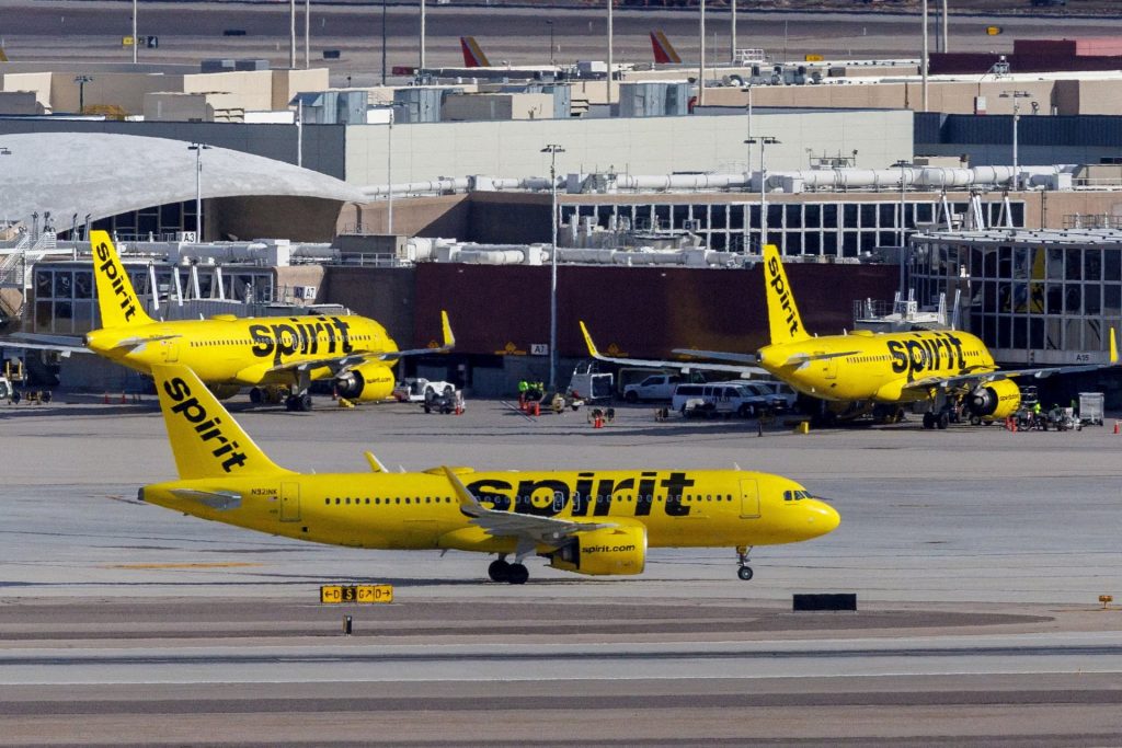 Hãng bay giá rẻ Mỹ Spirit Airlines nộp đơn xin phá sản lần thứ hai trong năm
