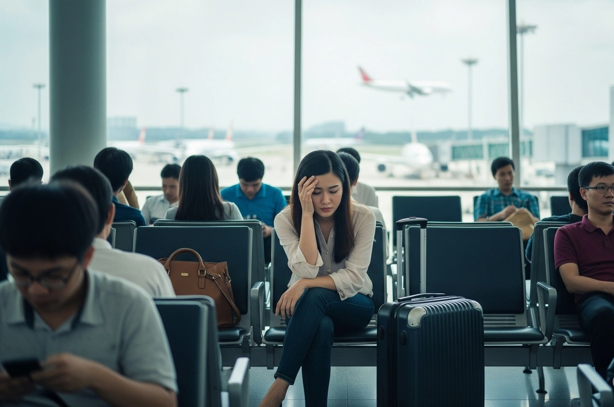 Chấp nhận 3 tiếng delay ở Tân Sơn Nhất như một thói quen