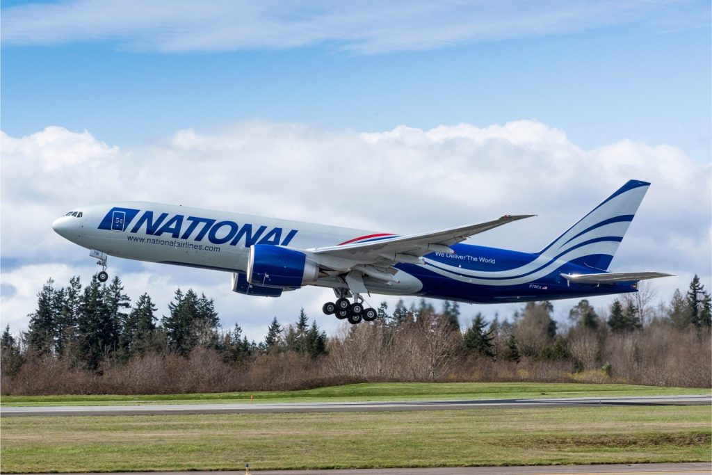National Airlines tiếp nhận Boeing 777F đầu tiên