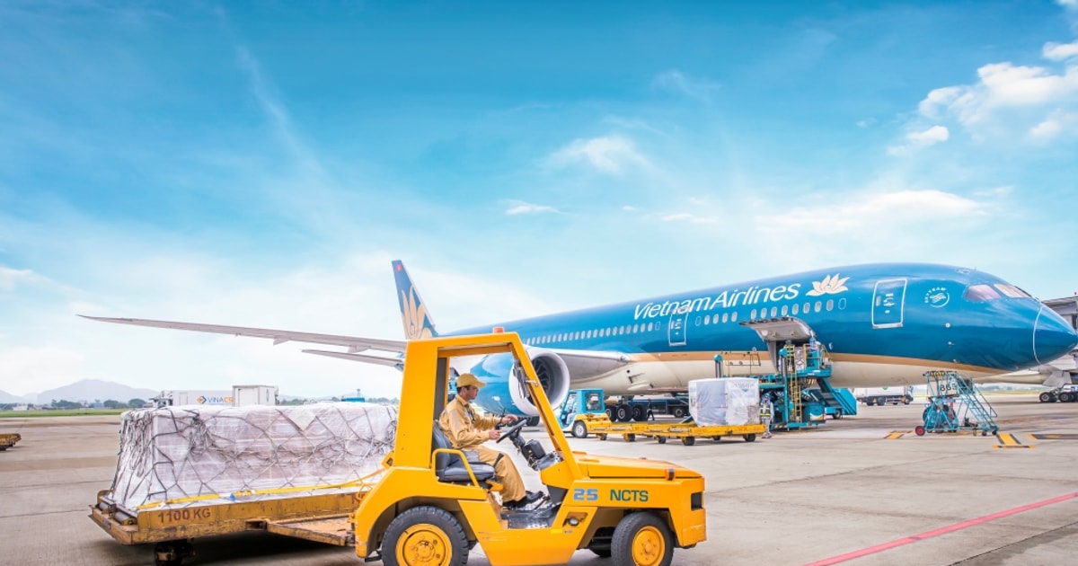 Sản lượng hàng hóa hàng không đạt 1,4 triệu tấn năm 2026