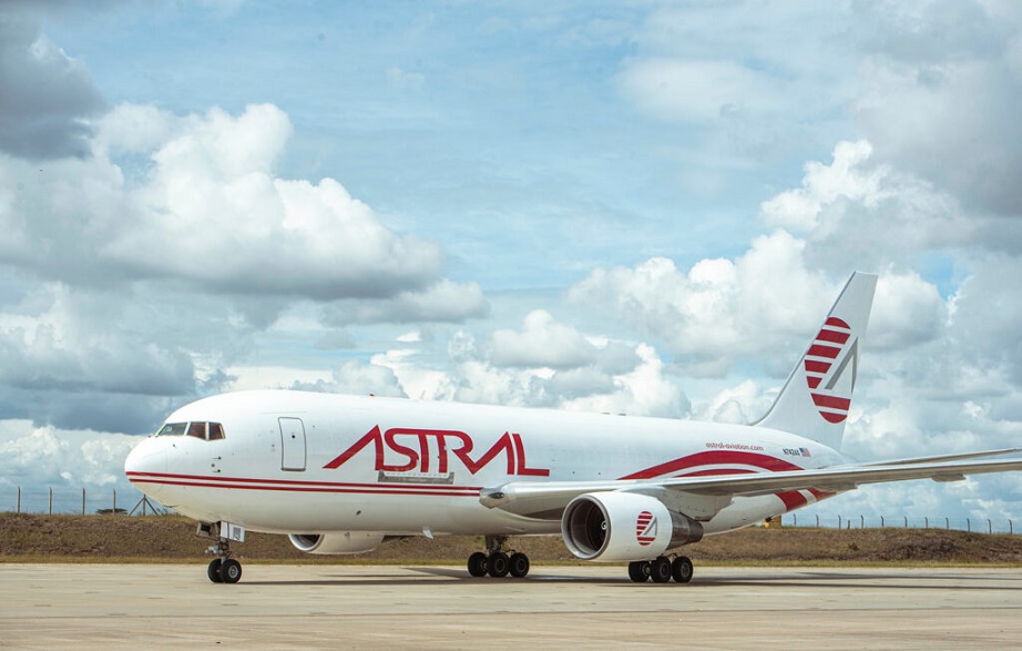 Astral Aviation khai trương đường bay chuyên chở hàng từ Nairobi đi Asmara