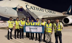 Cathay Cargo chính thức mở lại tuyến bay chở hàng đến Bangkok