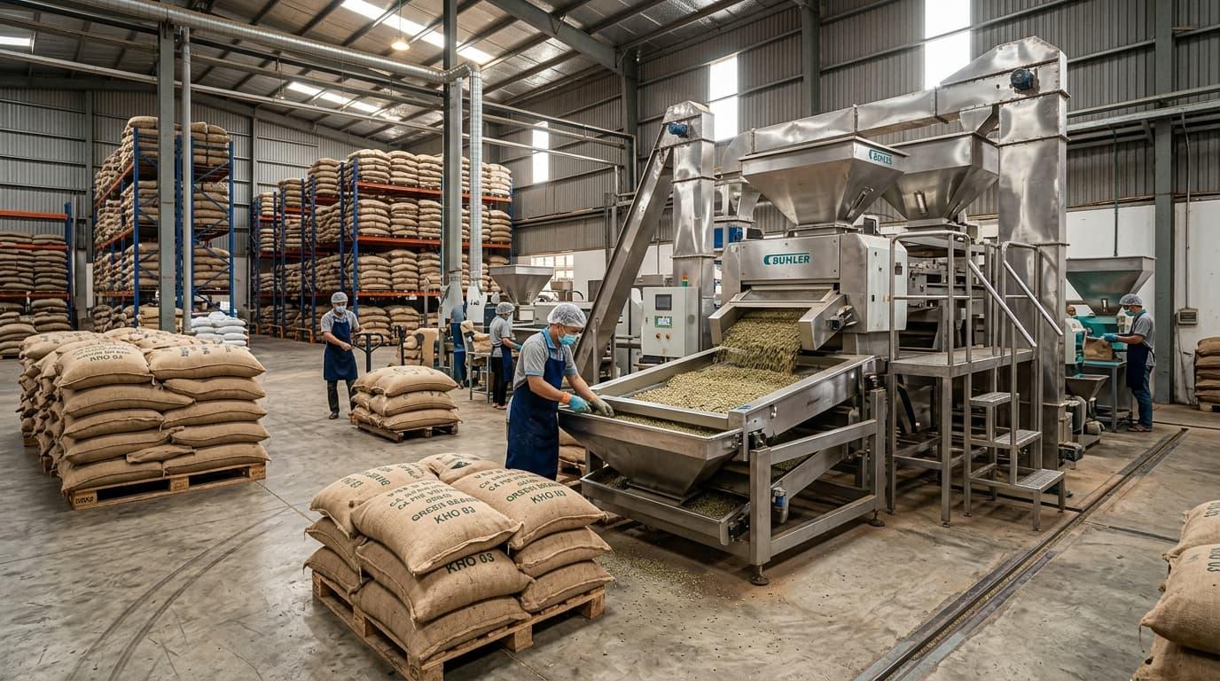 Vận chuyển cà phê Việt Nam đi nước ngoài bằng đường hàng không
