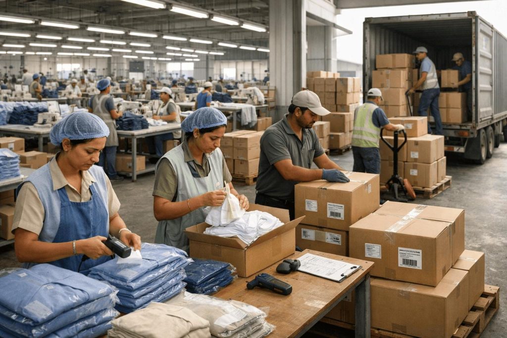 Cách đóng gói quần áo đúng tiêu chuẩn khi vận chuyển quốc tế
