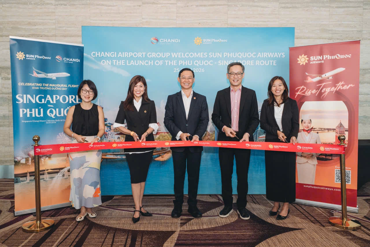 Sun PhuQuoc Airways Bắt Đầu Khai Thác Đường Bay Singapore – Phú Quốc