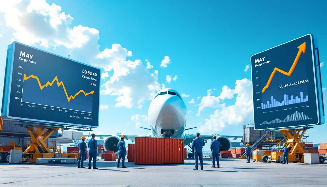Cước vận chuyển hàng không toàn cầu duy trì mức cao trước nhu cầu hàng hóa tăng mạnh
